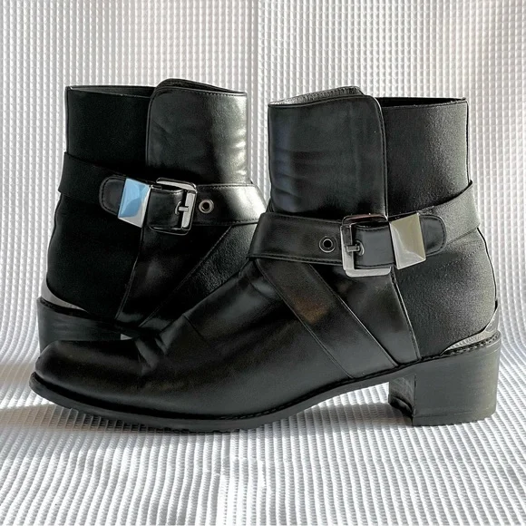 Stuart Weitzman / Pull-On, Chelsea Ankle Boots / Women’s Size 9 - Picture 5 of 12